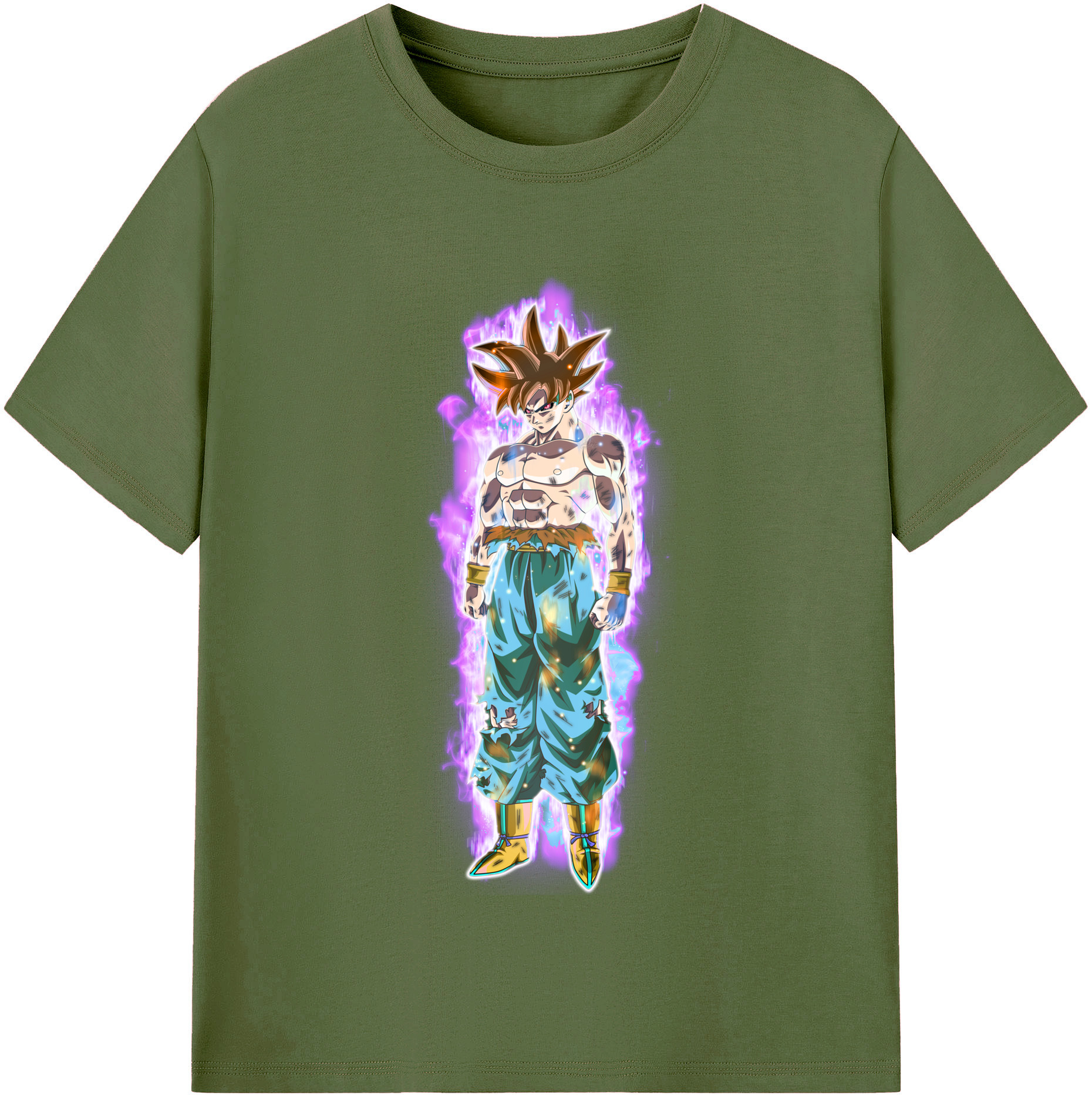 （画像用） ドラゴンボール 孫悟空（そん ごくう）Son Goku カカロット DRAGON BALL Kakarotto 綿100％半袖Tシャツ（フロントプリント）